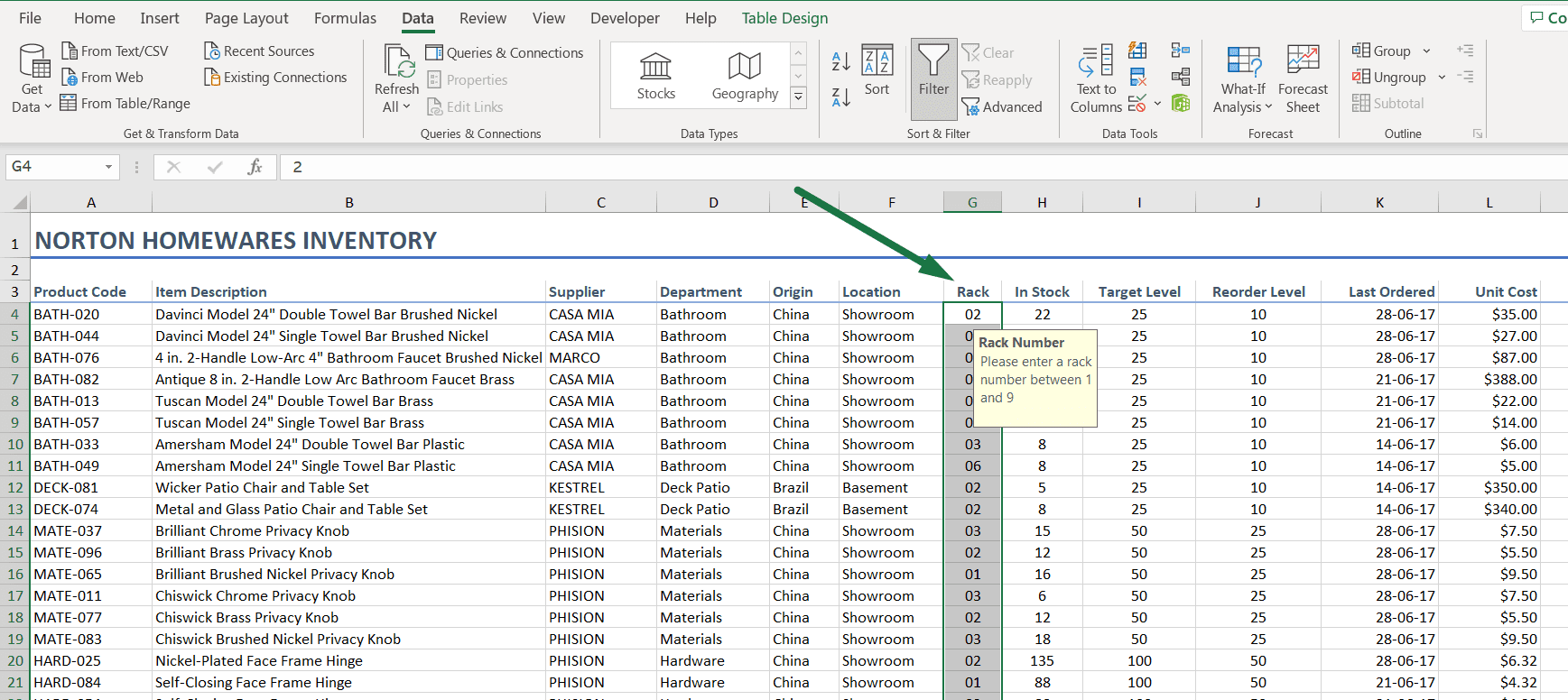 How to create error message in Excel (3 Simple Steps)