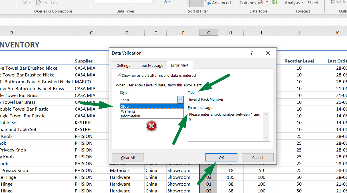 Create-Error-Message-in-Excel-4