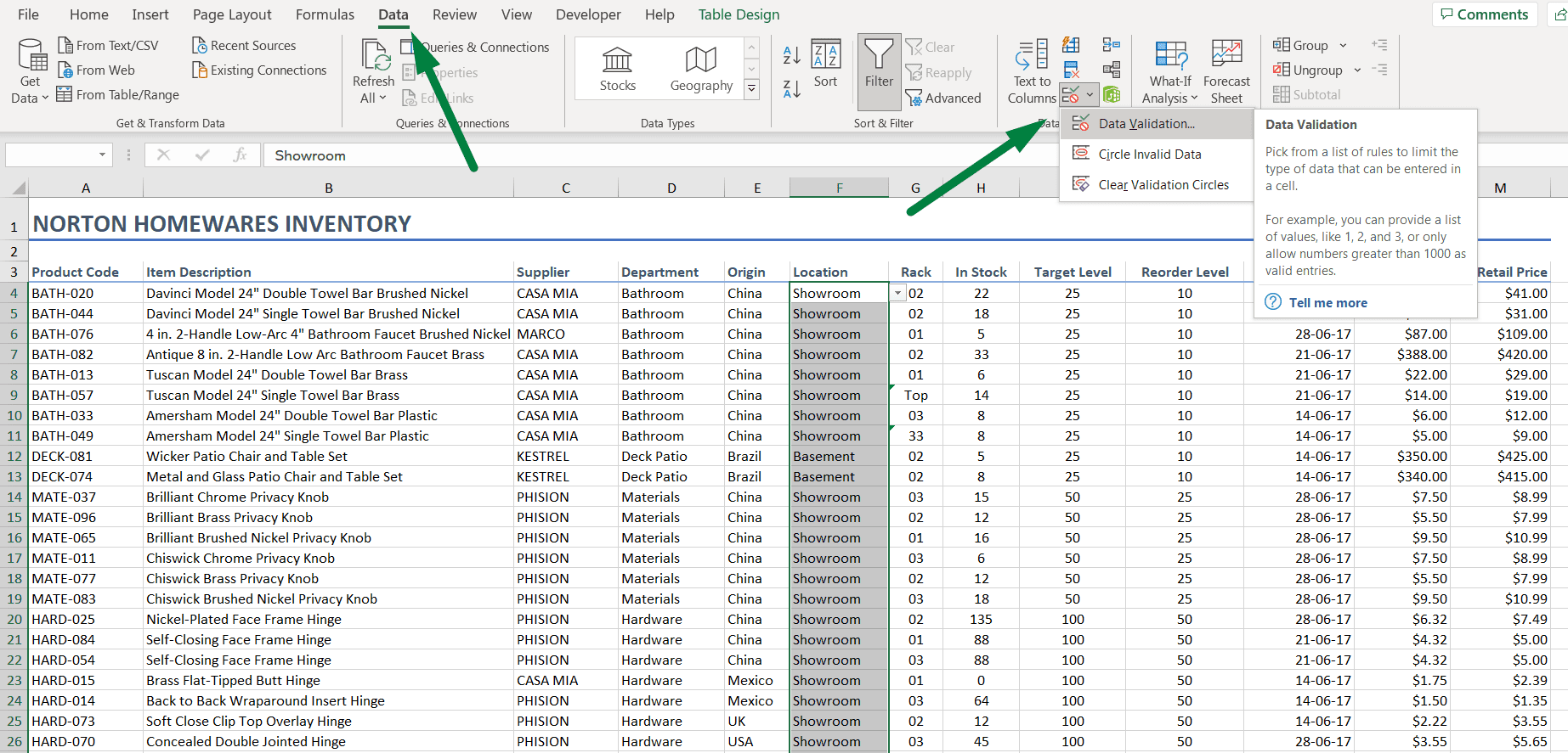 Delete-Drop-Down-List-in-Excel-2