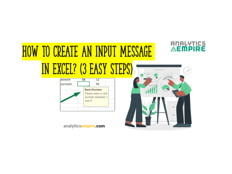 How to Create an Input Message in Excel? (3 Easy Steps)
