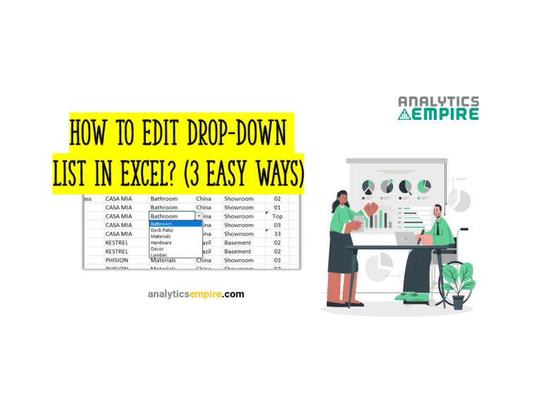 How to Edit Drop-Down List in Excel