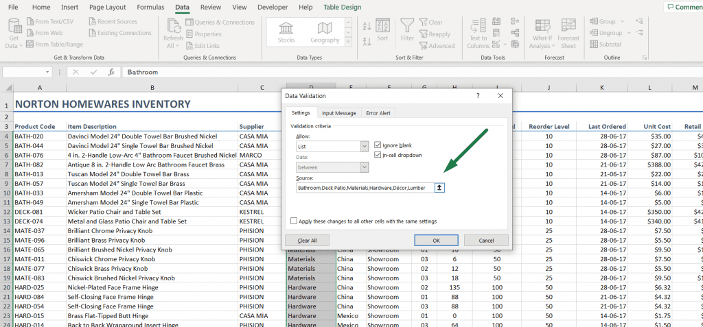 how-to-make-a-drop-down-list-in-excel-3-easy-steps