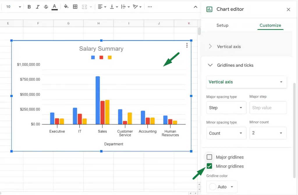 how-to-show-gridlines-in-google-sheets-in-3-clicks