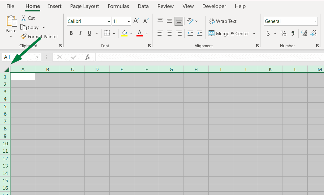 How to Make Graph Paper in Excel (7 Easy Steps)