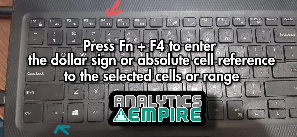 How To Use An Absolute Cell Reference In Excel Without F4 Key