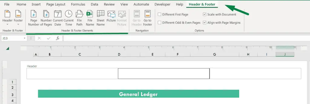 Headers options